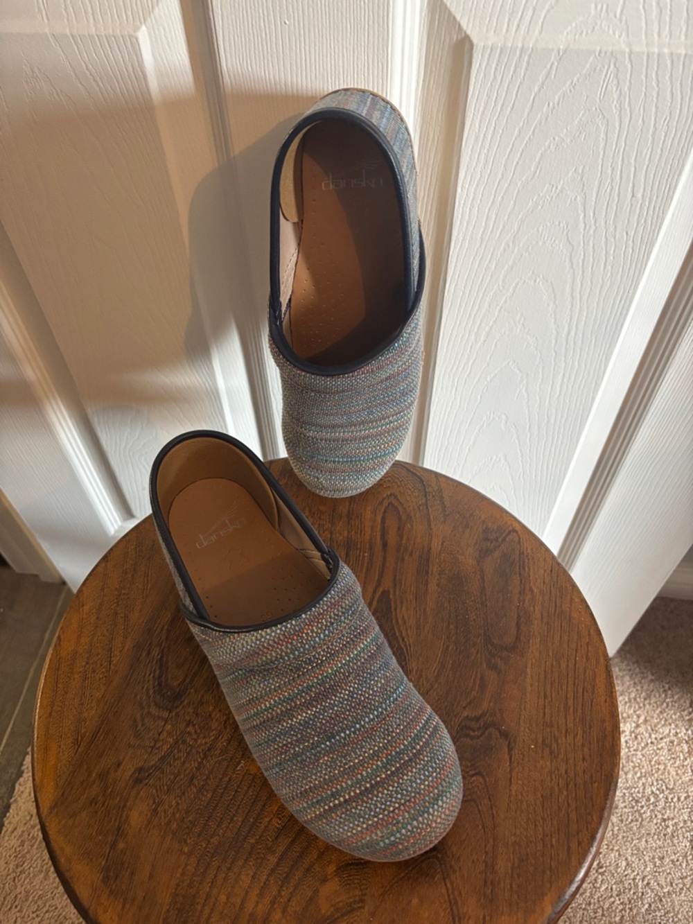 Dansko Multicolor Slip-On Clogs
